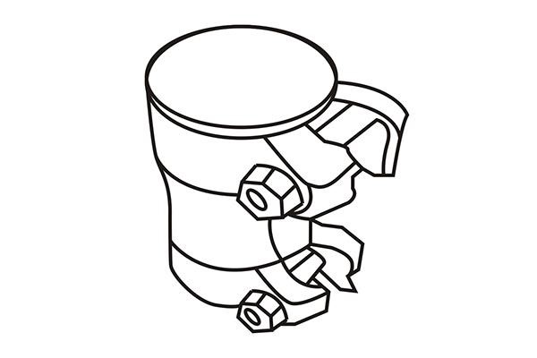 WXQP 312487 Хомут глушника 312487: Приваблива ціна - Купити у Польщі на 2407.PL!