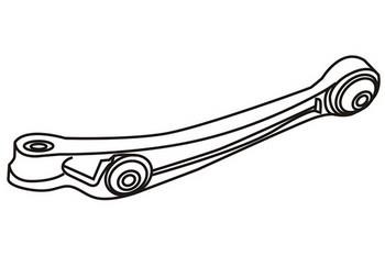 WXQP 361865 Track Control Arm 361865: Buy near me in Poland at 2407.PL - Good price!