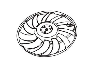 WXQP 351987 Hub, engine cooling fan wheel 351987: Buy near me in Poland at 2407.PL - Good price!