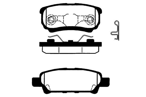 Technik'a 02262A Klocki hamulcowe, zestaw 02262A: Dobra cena w Polsce na 2407.PL - Kup Teraz!