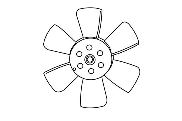 WXQP 320803 Hub, engine cooling fan wheel 320803: Buy near me in Poland at 2407.PL - Good price!
