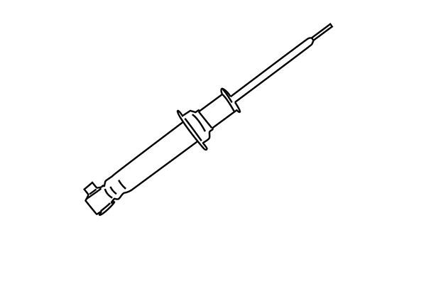 WXQP 260229 Rear oil shock absorber 260229: Buy near me in Poland at 2407.PL - Good price!