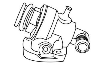 WXQP 620021 Thermostat housing 620021: Buy near me in Poland at 2407.PL - Good price!