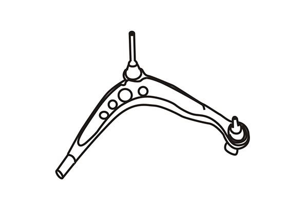 WXQP 260073 Track Control Arm 260073: Buy near me in Poland at 2407.PL - Good price!
