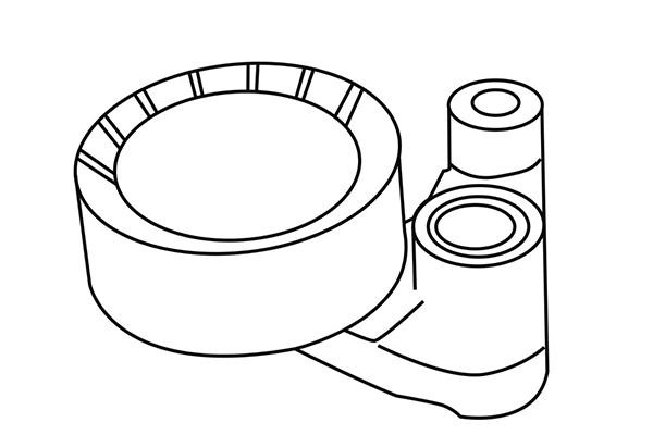 WXQP 210625 Tensioner pulley, v-ribbed belt 210625: Buy near me in Poland at 2407.PL - Good price!