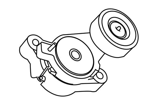 WXQP 313619 Tensioner pulley, v-ribbed belt 313619: Buy near me in Poland at 2407.PL - Good price!