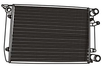 WXQP 120575 Radiator, engine cooling 120575: Buy near me in Poland at 2407.PL - Good price!