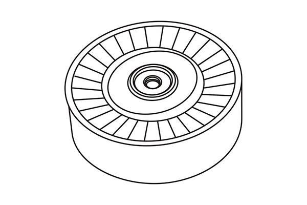 WXQP 311877 Tensioner pulley, v-ribbed belt 311877: Buy near me in Poland at 2407.PL - Good price!