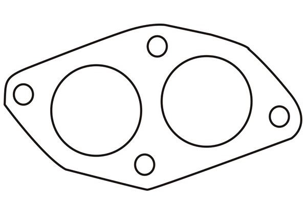 WXQP 311495 Exhaust pipe gasket 311495: Buy near me in Poland at 2407.PL - Good price!