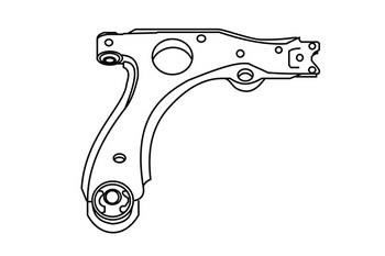 WXQP 361643 Track Control Arm 361643: Buy near me in Poland at 2407.PL - Good price!