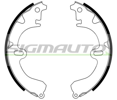 Sigmauto SFA930 Колодки тормозные барабанные, комплект SFA930: Отличная цена - Купить в Польше на 2407.PL!