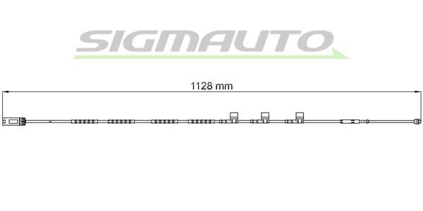 Sigmauto WI0701 Warning contact, brake pad wear WI0701: Buy near me in Poland at 2407.PL - Good price!