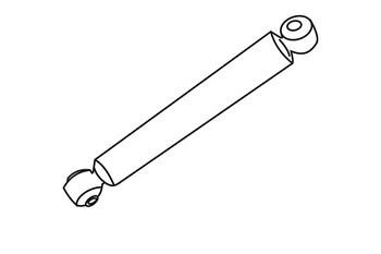 WXQP 360987 Rear oil shock absorber 360987: Buy near me in Poland at 2407.PL - Good price!