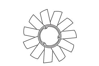 WXQP 120069 Fan impeller 120069: Buy near me in Poland at 2407.PL - Good price!