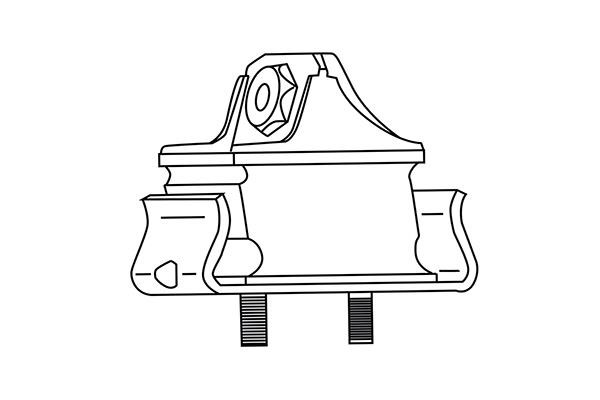 WXQP 180589 Подушка двигателя 180589: Отличная цена - Купить в Польше на 2407.PL!