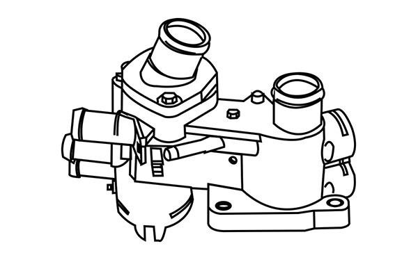 WXQP 320481 Thermostat, coolant 320481: Buy near me in Poland at 2407.PL - Good price!