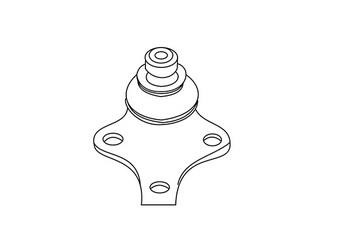 WXQP 361337 Ball joint 361337: Buy near me in Poland at 2407.PL - Good price!