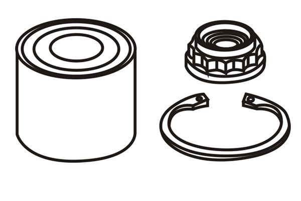 WXQP 161353 Wheel bearing kit 161353: Buy near me at 2407.PL in Poland at an Affordable price!
