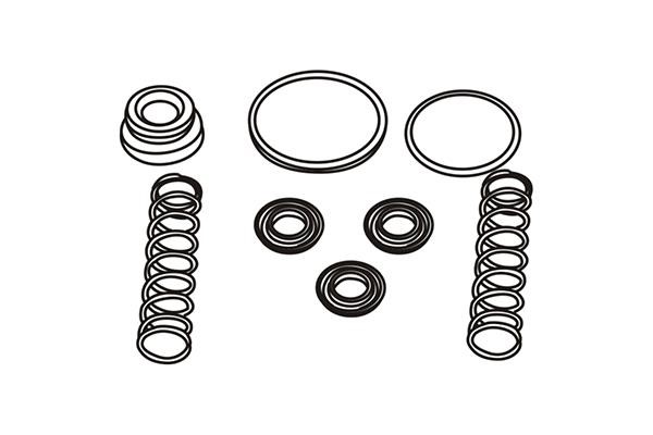 WXQP 340245 Brake master cylinder repair kit 340245: Buy near me at 2407.PL in Poland at an Affordable price!