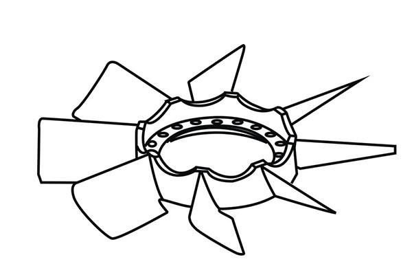 WXQP 320863 Fan impeller 320863: Buy near me in Poland at 2407.PL - Good price!