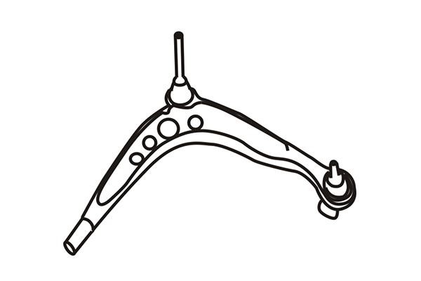 WXQP 260071 Track Control Arm 260071: Buy near me in Poland at 2407.PL - Good price!