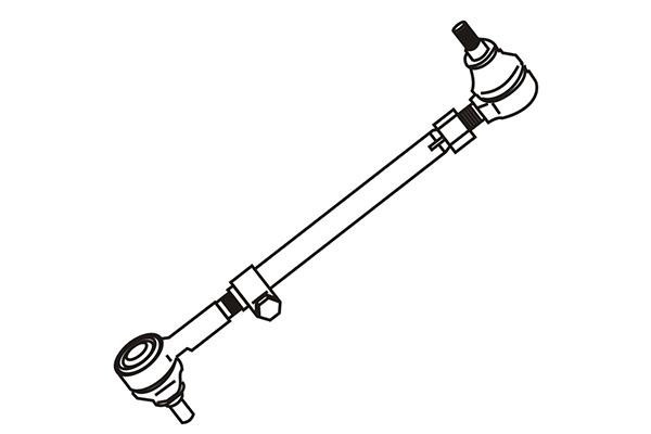 WXQP 161373 Tie Rod 161373: Buy near me in Poland at 2407.PL - Good price!