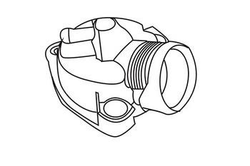 WXQP 120139 Thermostat housing 120139: Buy near me in Poland at 2407.PL - Good price!