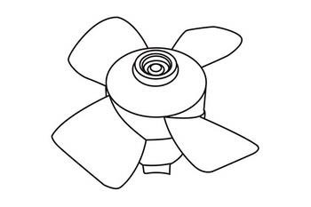 WXQP 351271 Hub, engine cooling fan wheel 351271: Buy near me in Poland at 2407.PL - Good price!