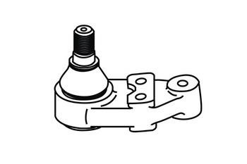 WXQP 361453 Ball joint 361453: Buy near me in Poland at 2407.PL - Good price!