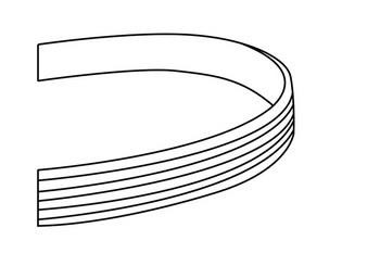 WXQP 111253 V-Ribbed Belt 111253: Buy near me in Poland at 2407.PL - Good price!