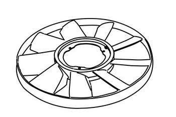 WXQP 120637 Fan impeller 120637: Buy near me in Poland at 2407.PL - Good price!
