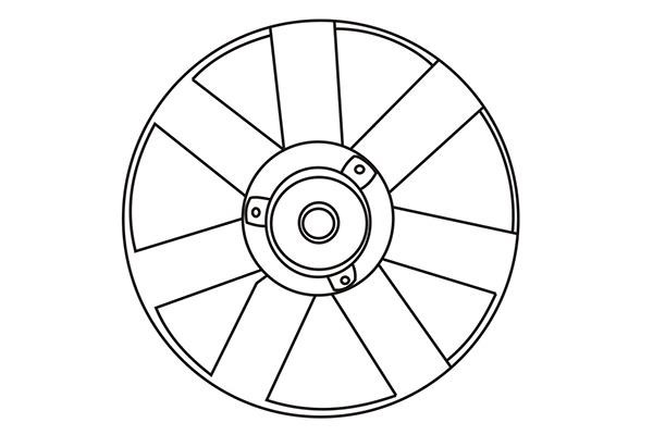 WXQP 150005 Hub, engine cooling fan wheel 150005: Buy near me in Poland at 2407.PL - Good price!