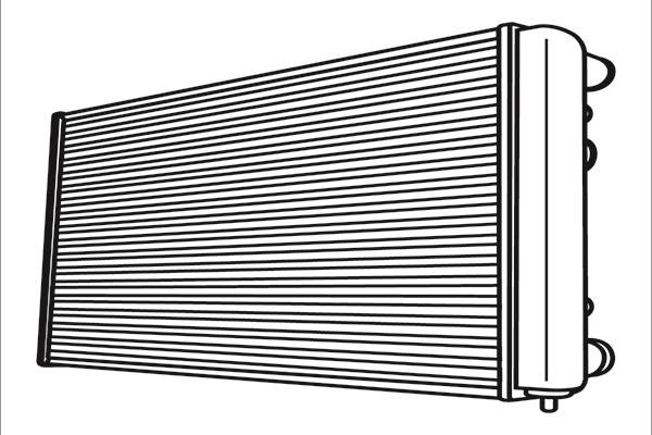 WXQP 11104 Radiator, engine cooling 11104: Buy near me in Poland at 2407.PL - Good price!