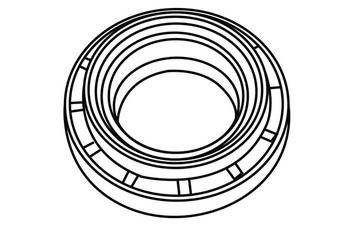 WXQP 160157 Shaft Seal, automatic transmission 160157: Buy near me at 2407.PL in Poland at an Affordable price!