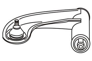 WXQP 160053 Track Control Arm 160053: Buy near me in Poland at 2407.PL - Good price!