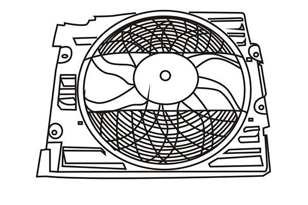 WXQP 250091 Вентилятор радіатора охолодження 250091: Приваблива ціна - Купити у Польщі на 2407.PL!