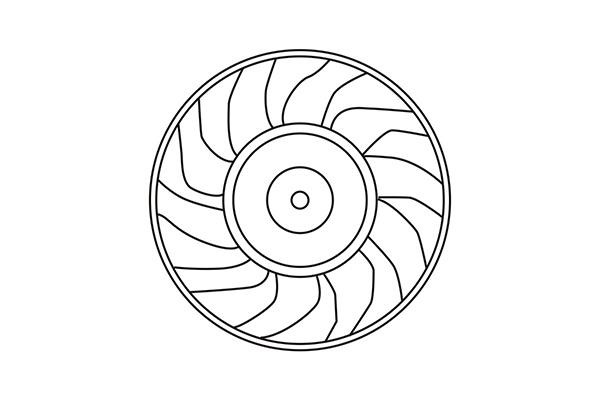 WXQP 320805 Fan impeller 320805: Buy near me in Poland at 2407.PL - Good price!