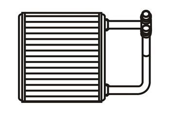 WXQP 120227 Heat exchanger, interior heating 120227: Buy near me in Poland at 2407.PL - Good price!
