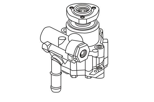WXQP 313641 Hydraulic Pump, steering system 313641: Buy near me in Poland at 2407.PL - Good price!