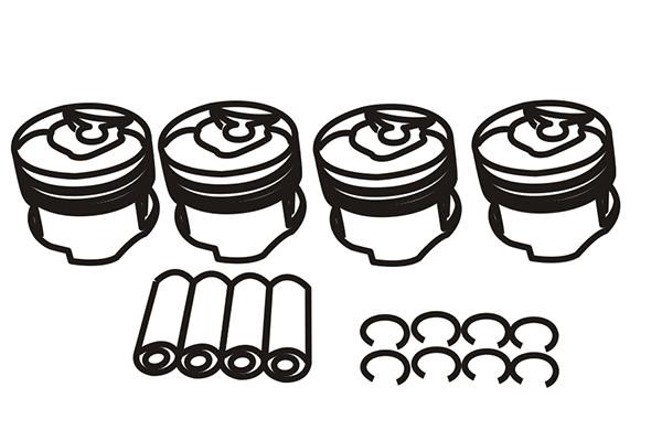 WXQP 110405 Piston 110405: Buy near me in Poland at 2407.PL - Good price!