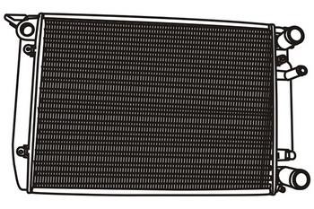 WXQP 120583 Radiator, engine cooling 120583: Buy near me in Poland at 2407.PL - Good price!