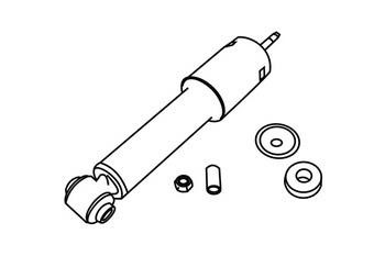 WXQP 360967 Front oil shock absorber 360967: Buy near me in Poland at 2407.PL - Good price!