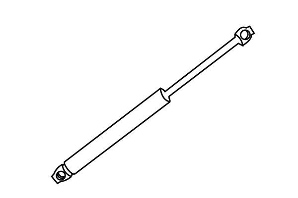 WXQP 270345 Gas hood spring 270345: Buy near me at 2407.PL in Poland at an Affordable price!