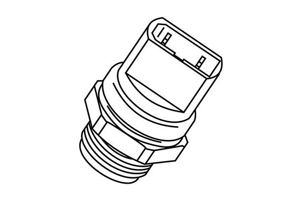 WXQP 350263 Датчик увімкнення вентилятора 350263: Приваблива ціна - Купити у Польщі на 2407.PL!