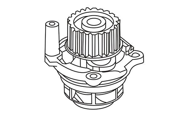 WXQP 320729 Water pump 320729: Buy near me in Poland at 2407.PL - Good price!