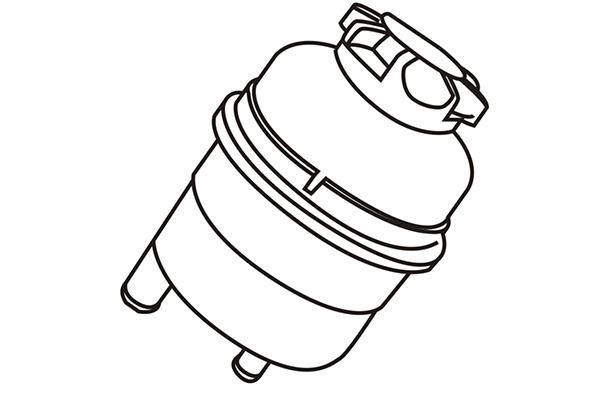 WXQP 240187 Expansion Tank, power steering hydraulic oil 240187: Buy near me in Poland at 2407.PL - Good price!