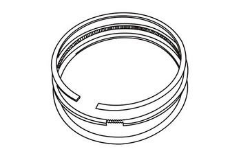 WXQP 111637 Piston Ring Kit 111637: Buy near me at 2407.PL in Poland at an Affordable price!