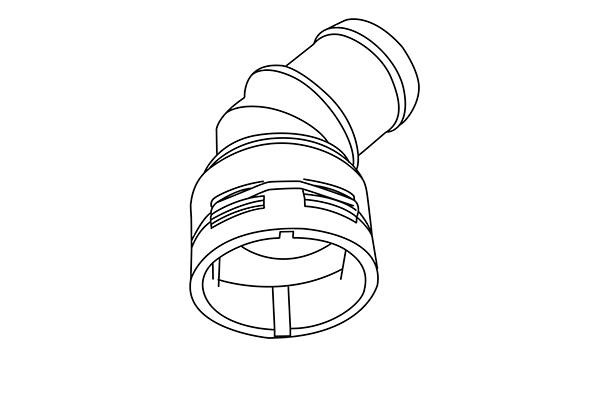 WXQP 320299 Coolant Flange 320299: Buy near me in Poland at 2407.PL - Good price!