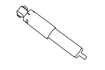 WXQP 360965 Rear oil shock absorber 360965: Buy near me in Poland at 2407.PL - Good price!