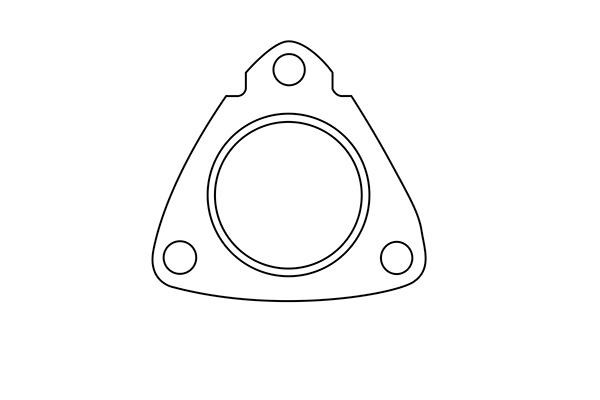 WXQP 210227 Exhaust pipe gasket 210227: Buy near me in Poland at 2407.PL - Good price!